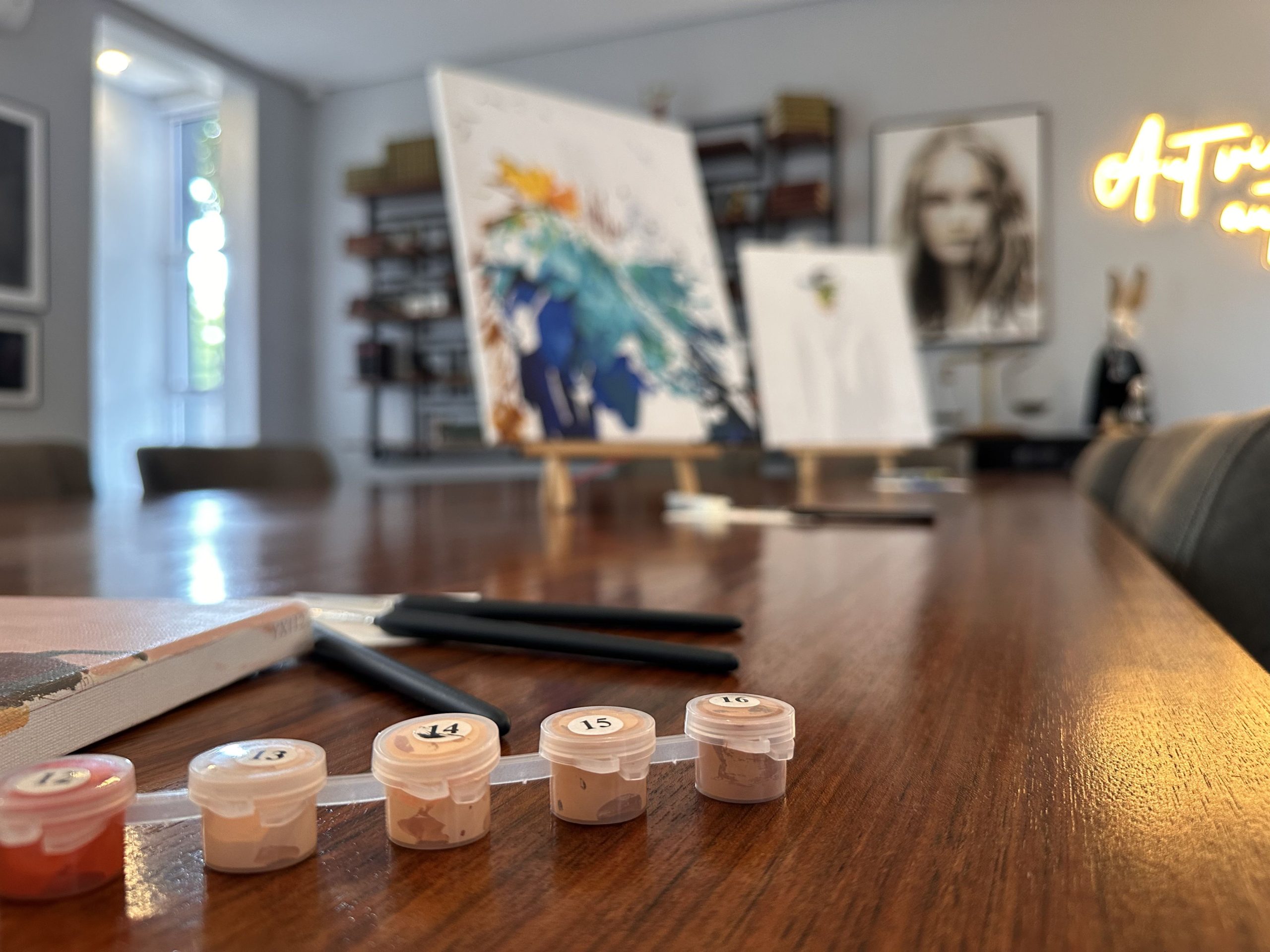 Painting workshop at SR House